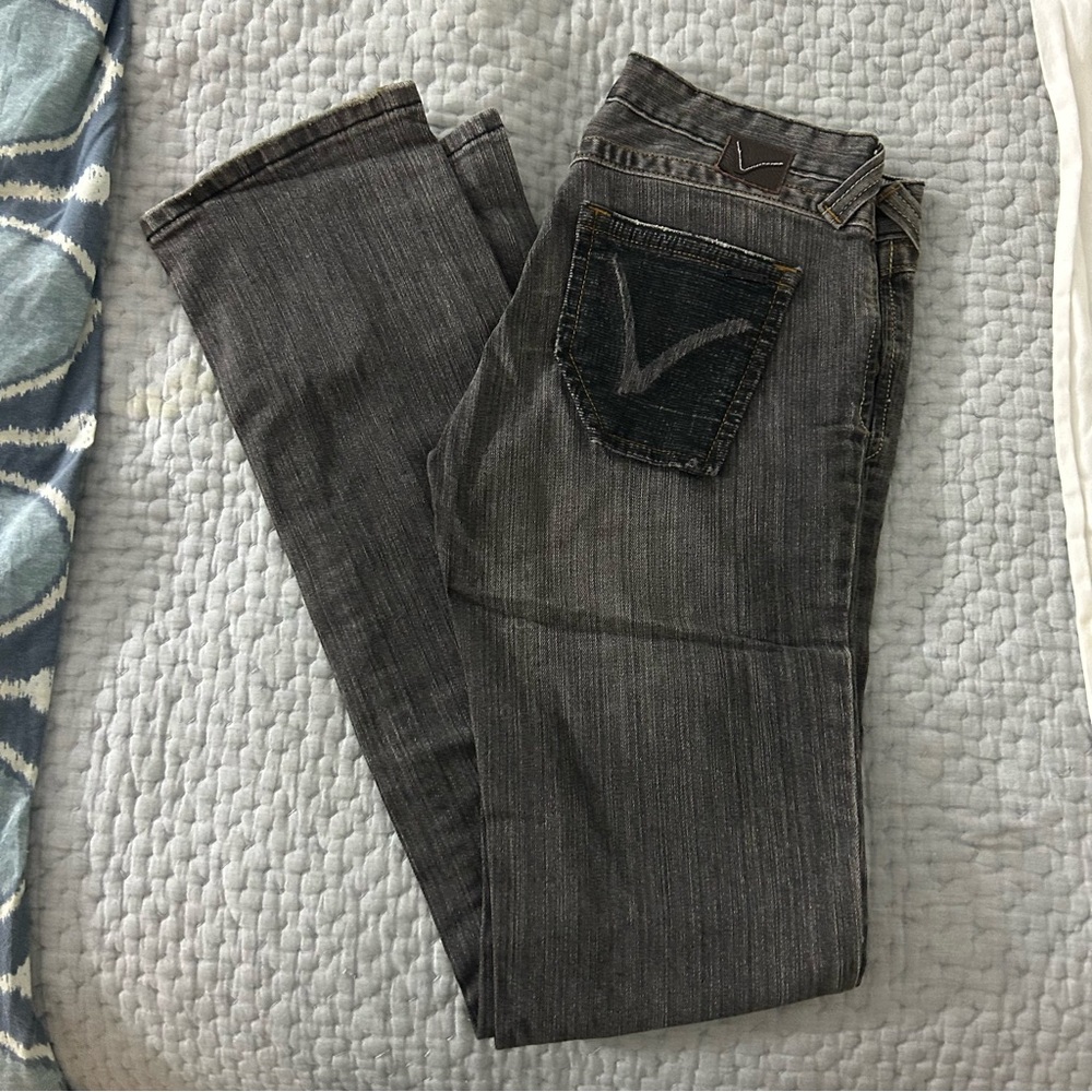 Vigoss studio size 27 skinny womens Gray Denim Jeans-only worn once